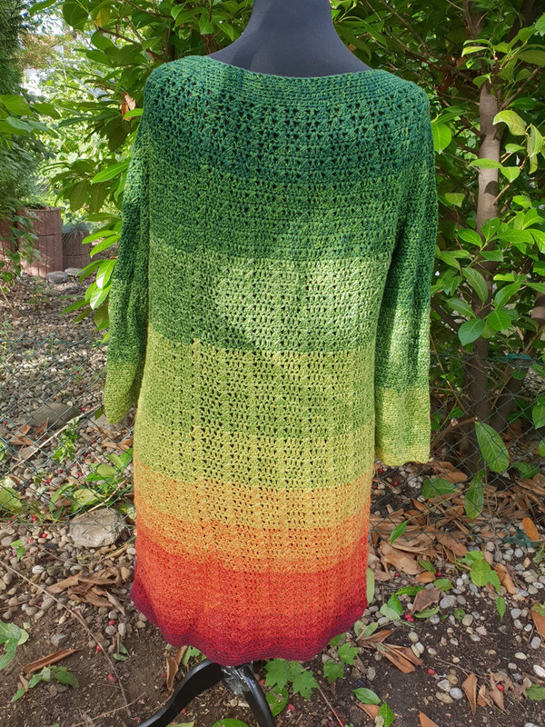 Indian Summer Poncho